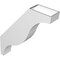 Ekena Millwork 5 1/2-in. W x 26-in. D x 32-in. H Funston Architectural Grade PVC Knee Brace BRCP055X26X32FST - alternate 6